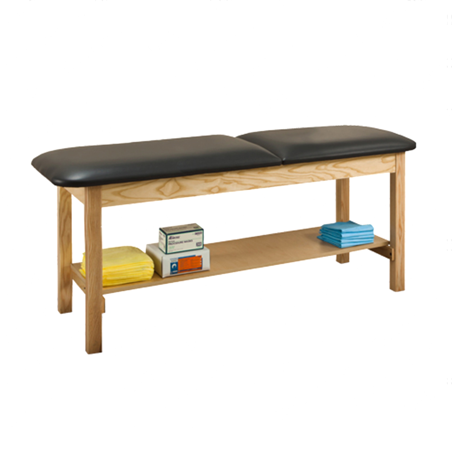 Clinton ETA Classic Series Treatment Table with Shelf - 1020