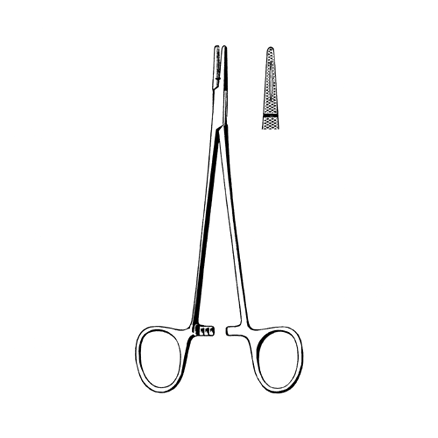 Sklar Merit Crile-Wood Needle Holder