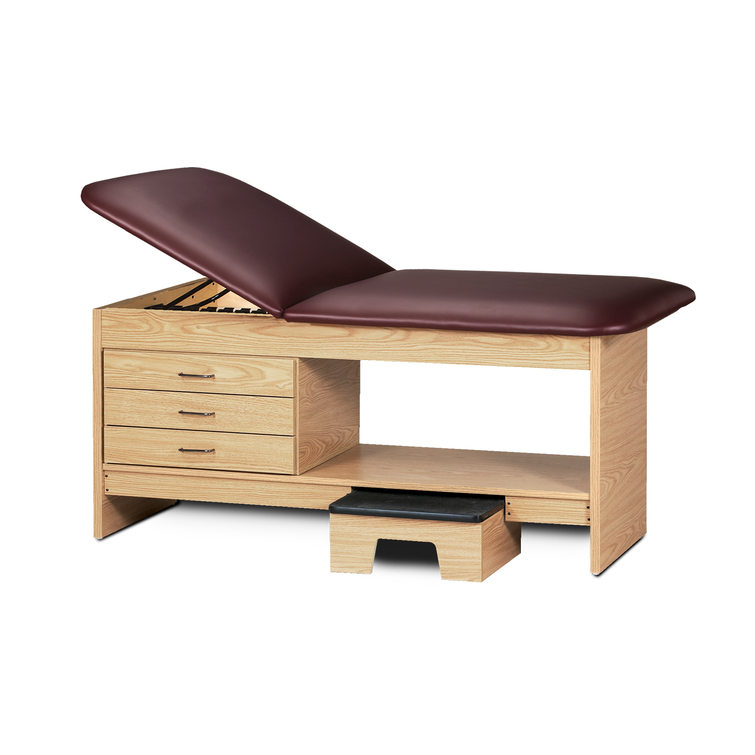 Clinton Laminate Treatment Table with Stool - 9133