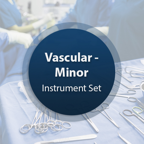 Vascular Surgical Instrument Set - Minor