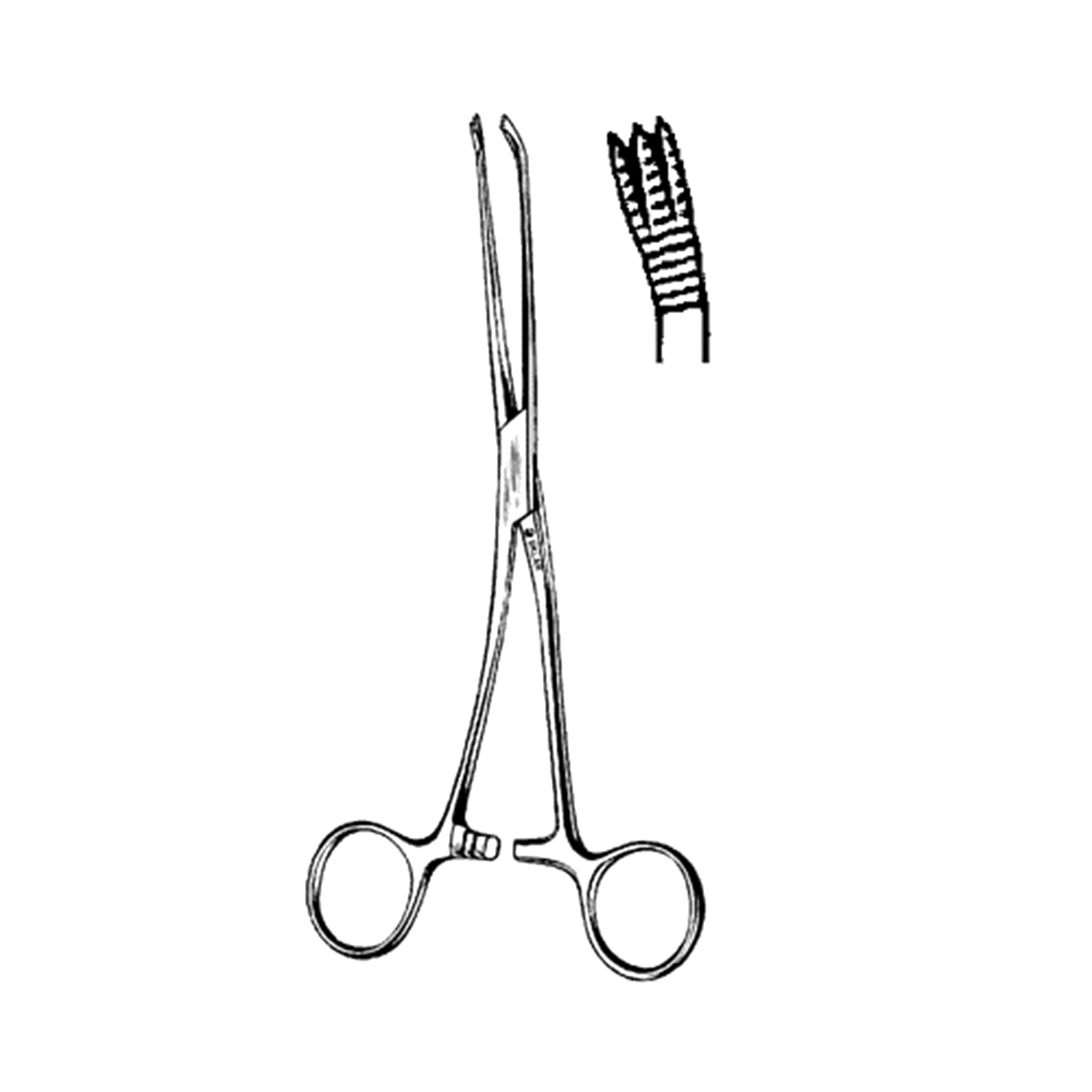 Sklar Hemorrhoid Forceps