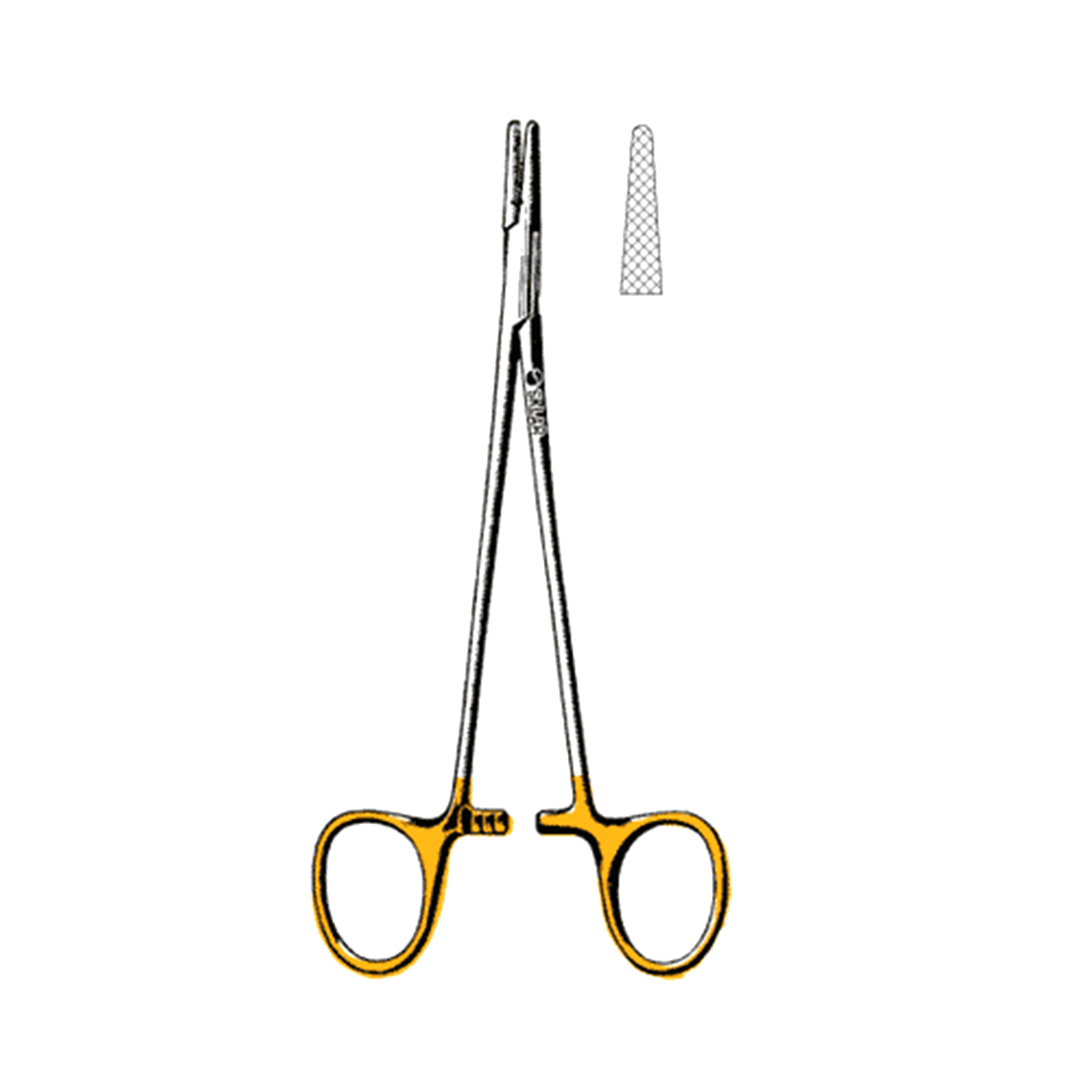 Sklar TC Crile-Wood Needle Holder