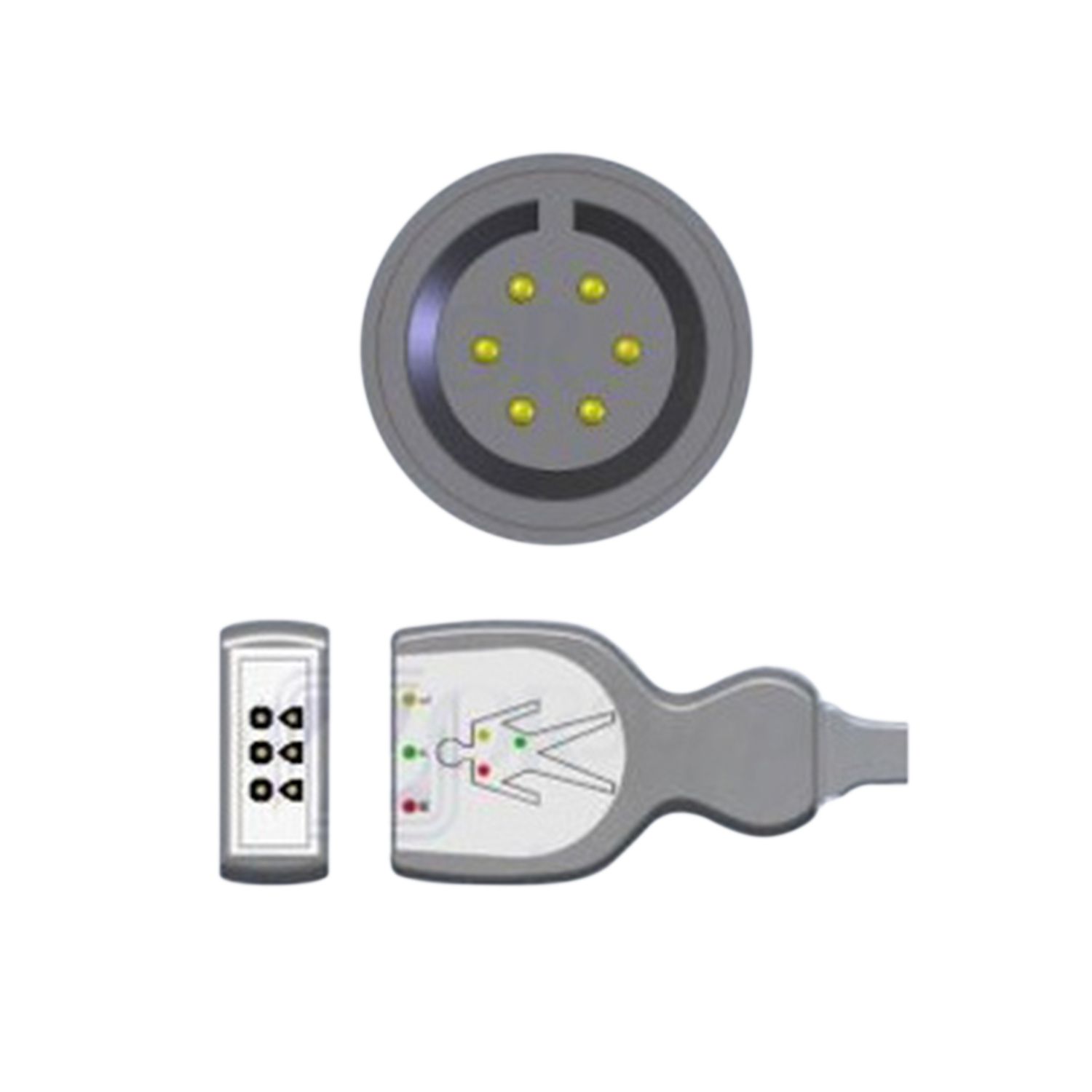 Physio Control / Philips ECG Cable, 3-Lead IEC