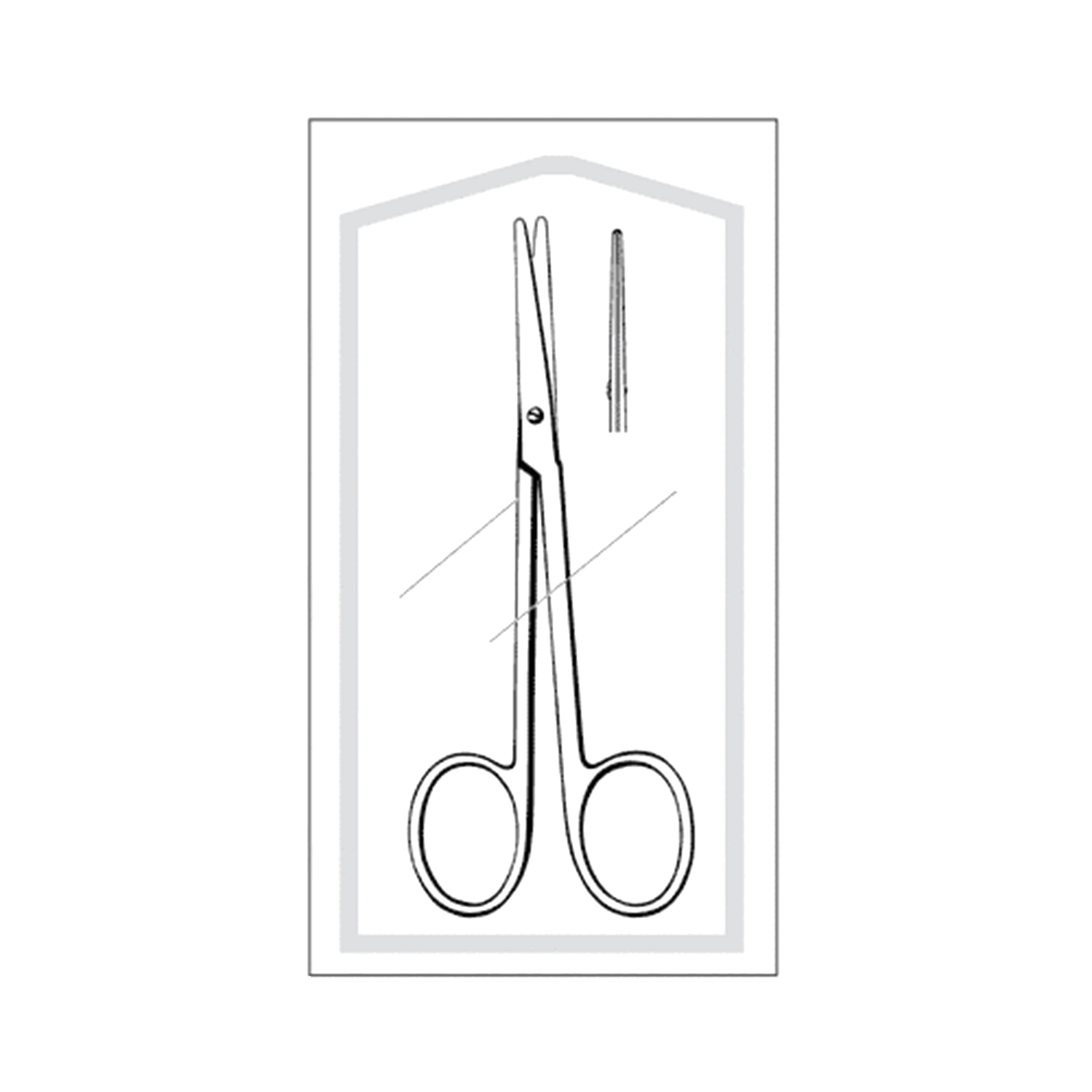 Sklar Econo Sterile Strabismus Scissors