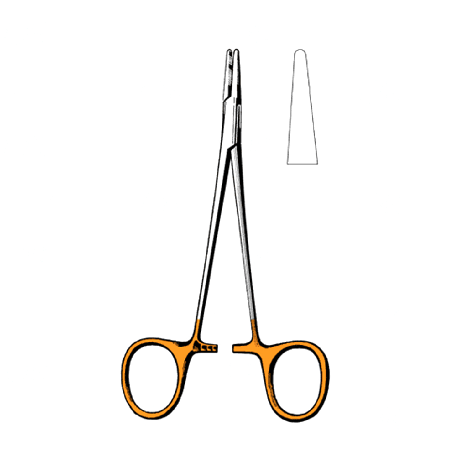 Sklar Surgi-OR TC Halsey Needle Holder