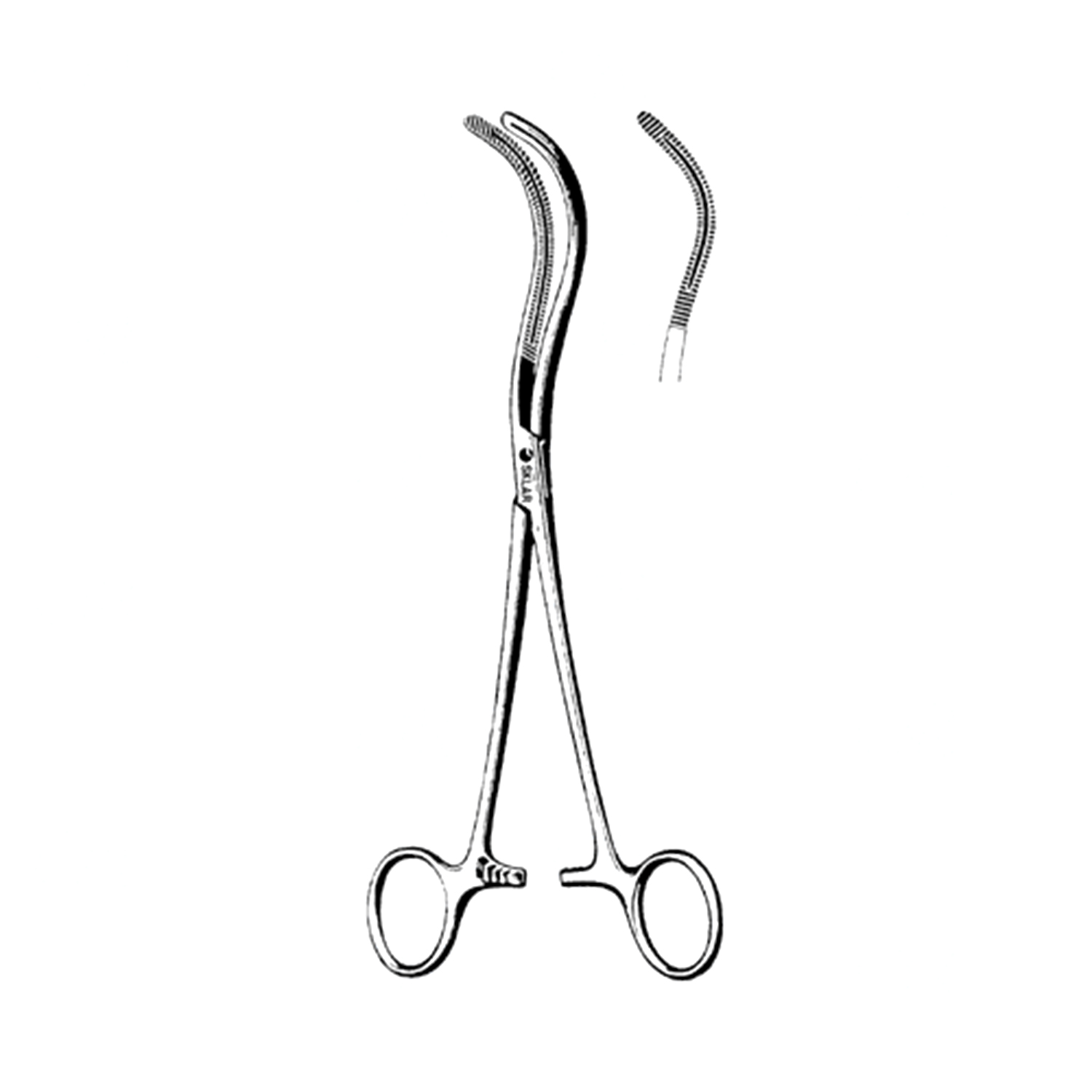 Sklar Stille Kidney Clamp